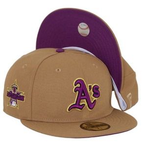 New Era Oakland Athletics 59FIFTY Fitted Hat 2010 All Star Game Side Patch 7 3/8